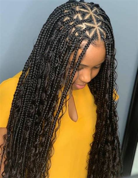 This What Hair To Use For Boho Knotless Braids For Short Hair Stunning And Glamour Bridal Haircuts