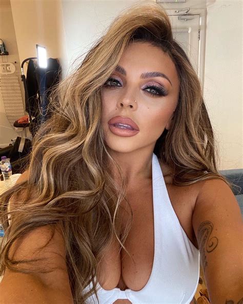 Jesy Nelson Showed Tits And Tattoos In Lingerie 27 Photos The