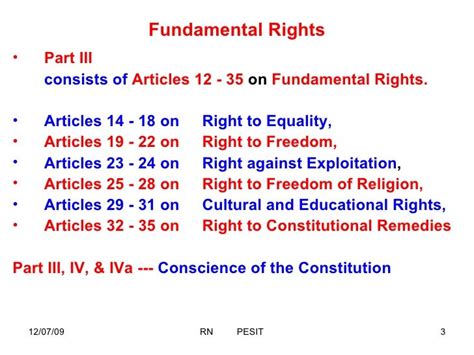 Class3 Fundamental Rights