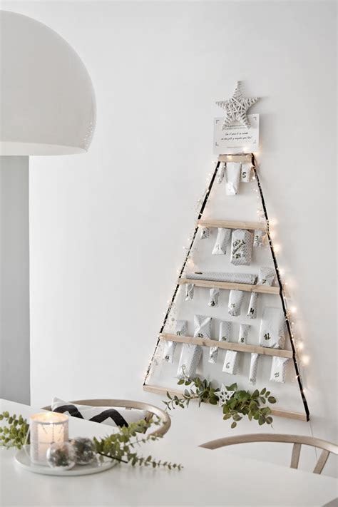 Diy Advent Calendar With Ikea Minimalist Tree Calendario De