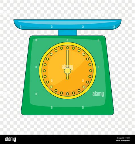 Kitchen Scales Icon Cartoon Style Stock Vector Image And Art Alamy