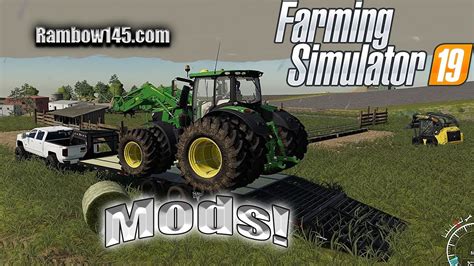 Farming Simulator 19 First Chevy And Gooseneck Mod Youtube