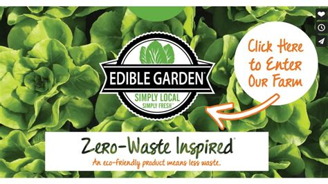 Edible Garden Signs With Northeast Broadline Distributor Produce Blue