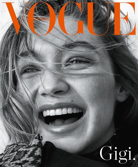 Every Gigi Hadid Vogue Cover All In One Place Vogue Photography