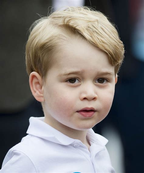 Prince George 3rd Birthday Portrait Photos | The 3-year-old rocks a