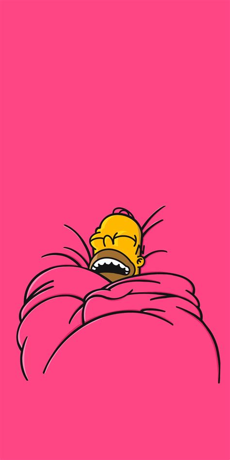 High definition and quality wallpaper and wallpapers, in high resolution, in hd and 1080p or 720p resolution homer simpson is free available on our web site. Homer Simpson Wallpaper for Phone - Pink Background HD 💗 💤