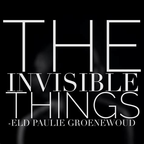 The Invisible Things Elder Bible Truth Apostolic Church Facebook