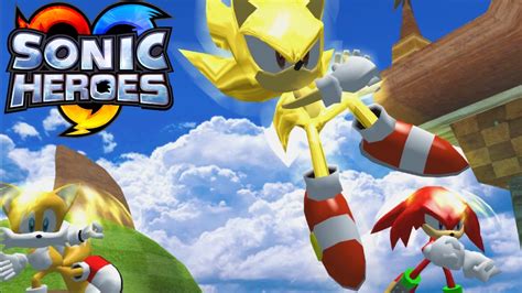 Sonic Heroes Playable Super Forms Youtube