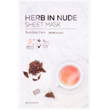 Missha Herb In Nude Mascarilla Hoja Con Efecto Nutritivo Notino Es