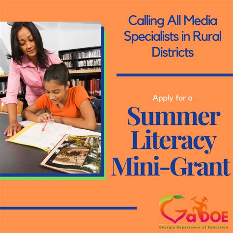 2020 Summer Literacy Mini Grants Are Here