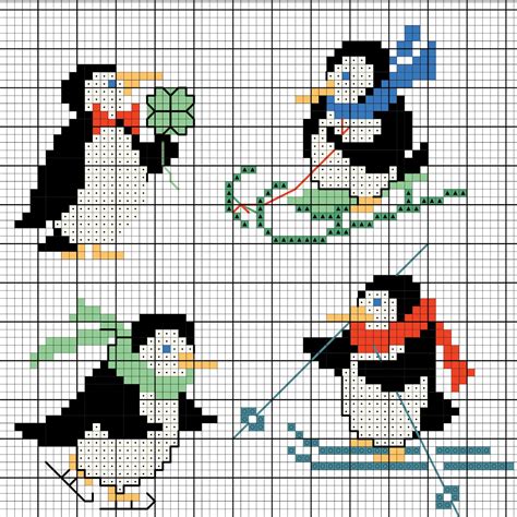 Kreuzworträtsel für erwachsene gratis ausdrucken oder als pdf vorlage downloaden. Pinguine im Winter sticken - Entdecke zahlreiche ...
