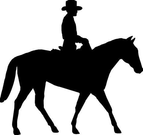 Download Cowboy Silhouette Png Image For Free