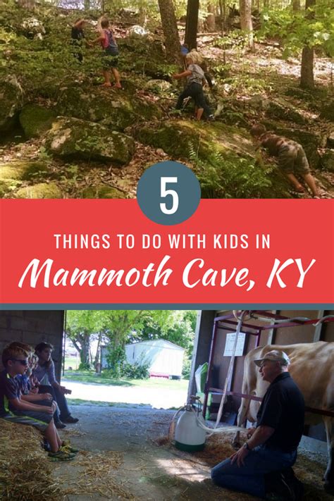 Mammoth Cave Kentucky 5 Things To Do With Your Kids