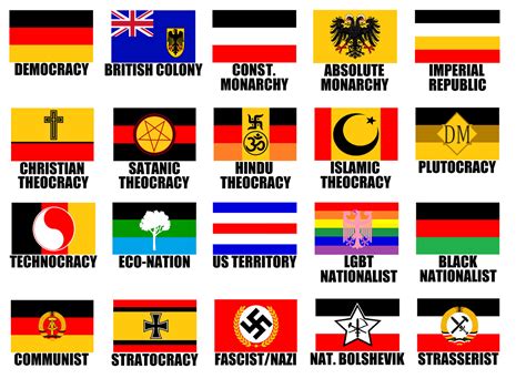 Super Deluxe Alternate Flags Of Germany By Wolfmoon25 On Deviantart