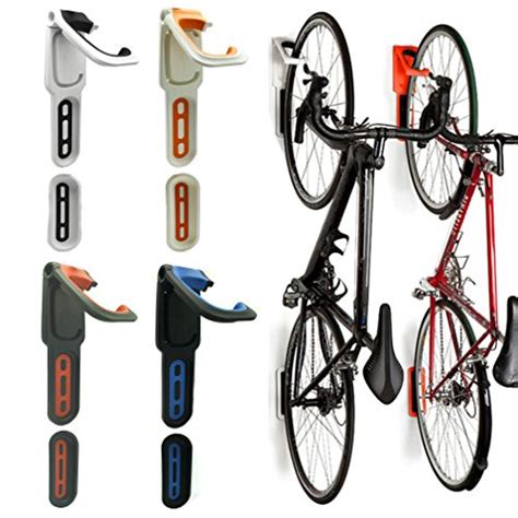Reliancer 4 Color Foldable Vertical Bike Rack Wall Mounted Bicycle