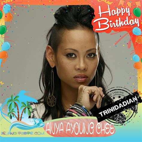 Happy Birthday Anya Ayoung Chee Miss Trinidad And