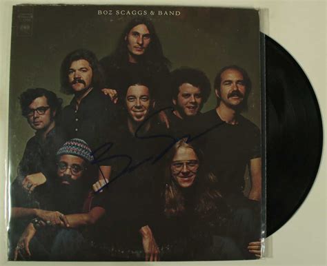 Boz Scaggs Signed Autographed Boz Scaggs And Band Record Album Records