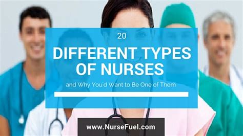 Different Type Of Nurses