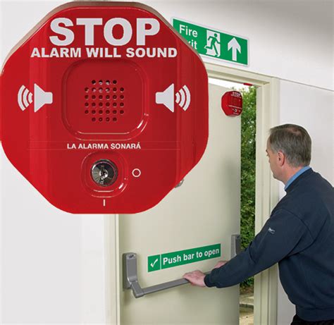 Un Sistema De Alarma Que Previene El Uso No Autorizado De Las Salidas De Emergencia Y Puertas