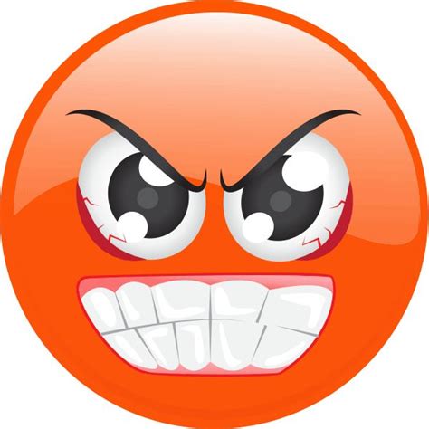 Angry Face Emoticon Clipart Best