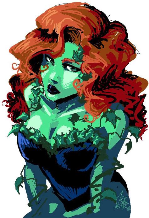 Toxic Poison Ivy By Kitewing Poison Ivy Batman Comic Books Fan Book