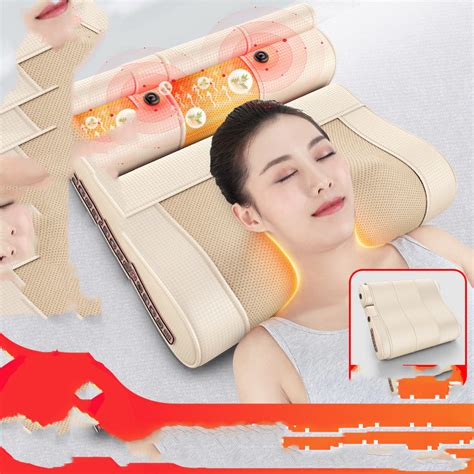 Shoulder And Cervical Spine Massager Neck Waist Shoulders Back Neck Home Electric Pillow
