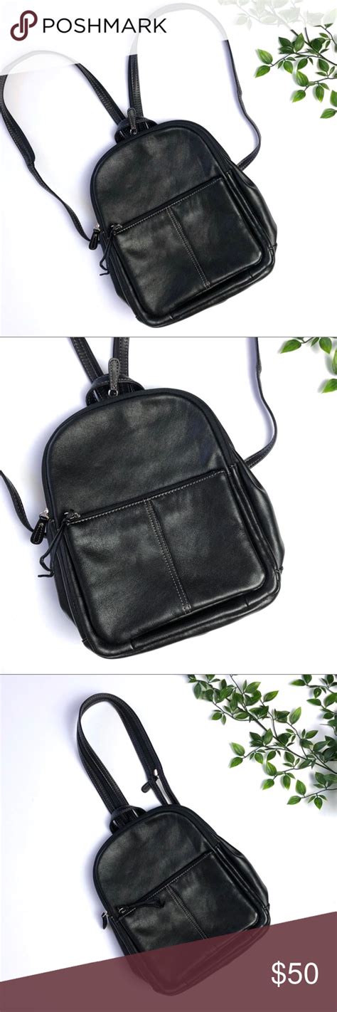 Aurielle Leather Backpack Purse Walden Wong
