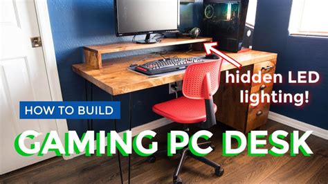 Pc Gaming Computer Desk How To Build Youtube