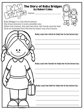Use the microphone to record your voice describing what you drew. The Story of Ruby Bridges by Robert Coles: reading ...