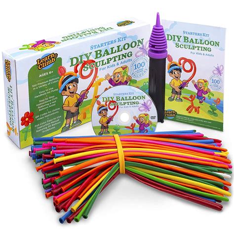 Diy Balloon Modeling Kit Learn And Climb