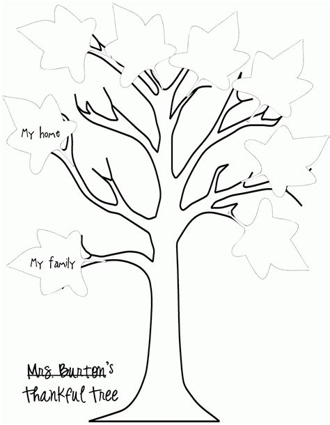 Coloring Pages Of Leaves For Trees - Coloring Home