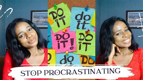 Solve Your Procrastination Problem NOW YouTube