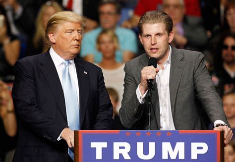 Eric Trump Suspends Operations Of His Charitable Foundation The