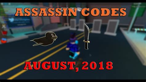 Roblox Assassin Codes August 2018 Not Clickbait Youtube