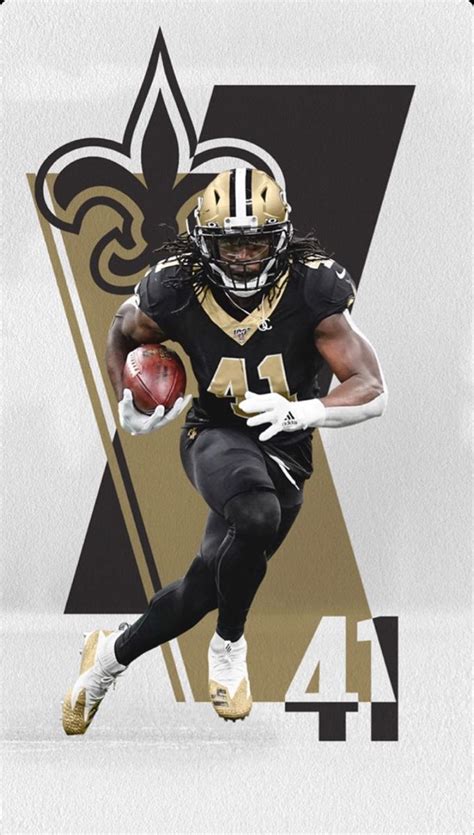 Alvin Kamara ⚜️ Nfl Saints Nfl Football Wallpaper Saints Football