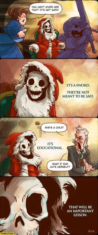 tis the season for some hogfather discworld funny memes funny pictures bad santa