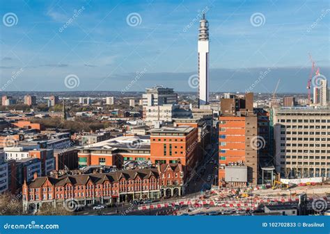 Birmingham West Midlands Uk Skyline Stock Image Image Of Building