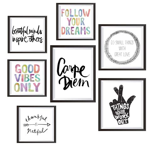 great love gallery wall thankful pandora quotes frame quotations picture frame frames
