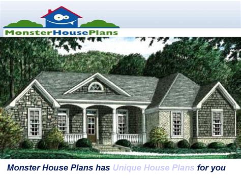 Monster House Plans Has Unique House Plans For You By Monster House