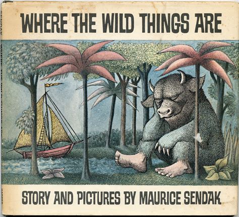 Where The Wild Things Are By Maurice Sendak Signed First Edition 1963 From Between The