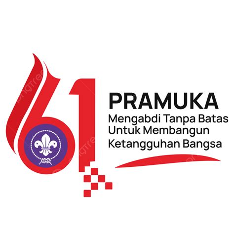 Gambar Logo Hari Pramuka 2022 Hut Ke 61 Png Unduh 14 Agustus Gubuk