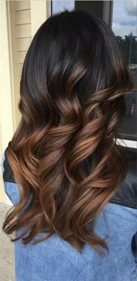 Ombré du brun foncé au brun acajou | Hair styles, Ombre hair extensions