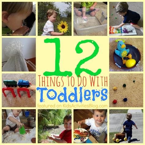 12 Playful Things To Do With Toddlers