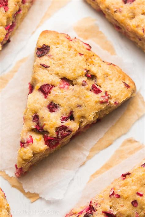 Easy Cranberry Orange Scones Recipe