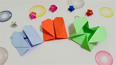 Origami Heart Envelope Valentines Day Easy Tutorial For Beginners I