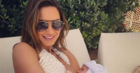 Sam Faiers Enjoys Tender Moment With Son Paul As They Nuzzle Noses