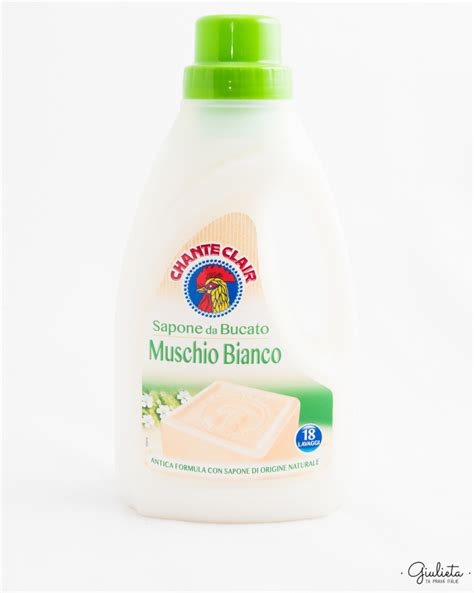 Chanteclair Chic Sapone Da Bucato Muschio Bianco Marsiglia Tekuté Prací