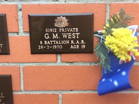 Virtual War Memorial Garry Maxwell West