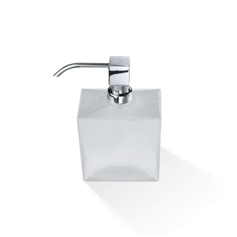 DW 955 Free Standing Soap Dispenser in Frosted Glass ...