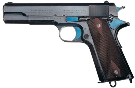 1911 Pistol Colt 45 Assembled On Dec 28 1911 Rock Island Auction